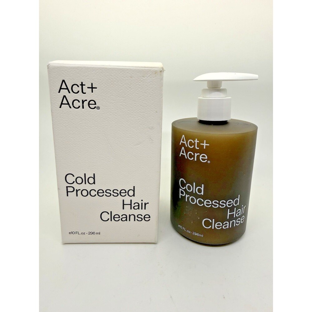 ACT+ ACRE Cold Processed Balancing Shampoo Clarifying Cleanse for Build Up 10oz - Picture 2 of 10